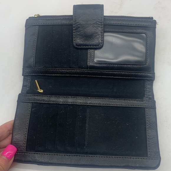 Fossil Black Leather Full Sized Wallet - Picture 6 of 9